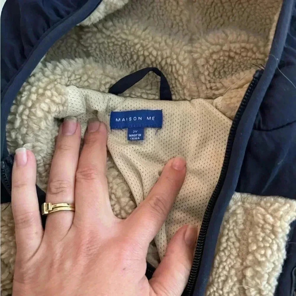 Maison Me Banks Sherpa Front Jacket SOLD out! - Picture 5 of 6